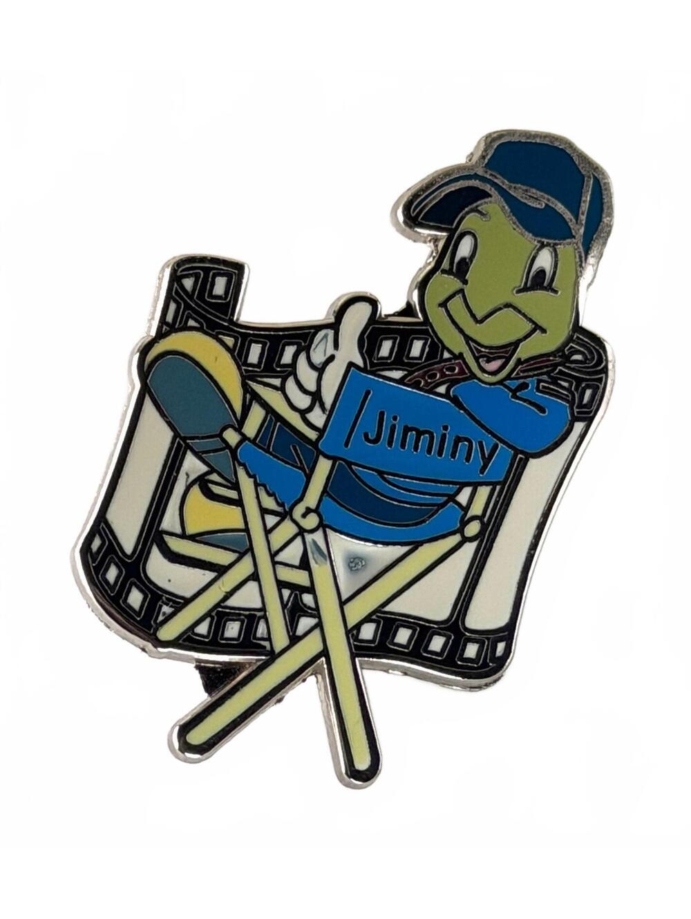 Disney Soda Fountain DSF Jiminy Cricket Directors Chair LE 300 Enamel Pin